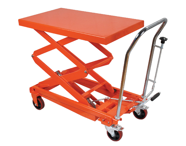 雙剪式結(jié)構(gòu)平臺車