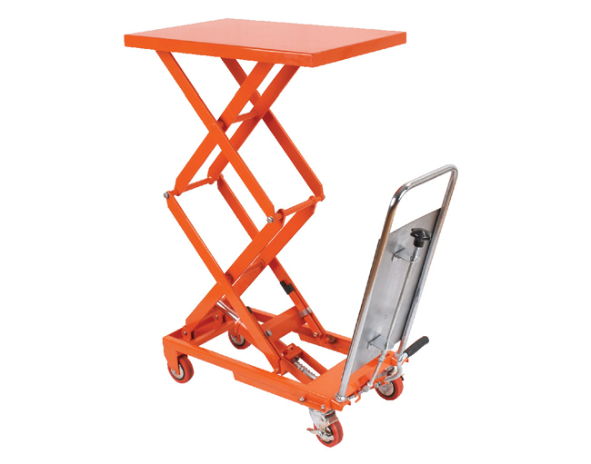 小型雙剪式結(jié)構(gòu)平臺車