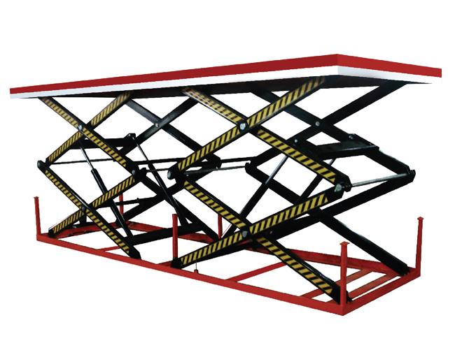 并列雙剪叉結(jié)構(gòu)電動(dòng)液壓升降平臺(tái)車(chē)